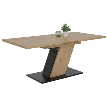 Jedálenský set LONE dub artisan/sivá 11