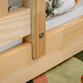 Domčeková poschodová posteľ LOPA borovica, 80x190 cm 7