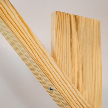 Domčeková poschodová posteľ LOPA borovica, 90x190 cm 3