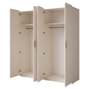 Šatníková skriňa LORENZ piesková 2