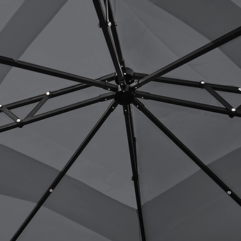 Záhradný altán LORGA antracitová 3