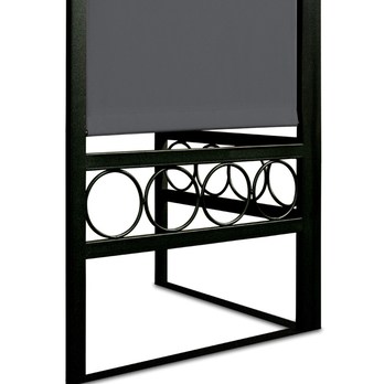 Záhradný altán LORGA antracitová 6