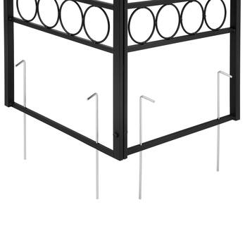 Záhradný altán LORGA antracitová 8