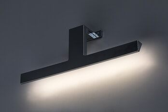 Kúpeľňové nástenné LED svietidlo LORIC strieborná, šírka 30 cm 5