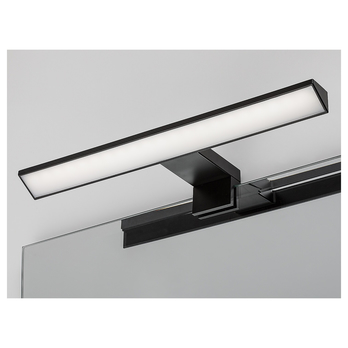 Kúpeľňové nástenné LED svietidlo LORIC čierna, šírka 30 cm 1