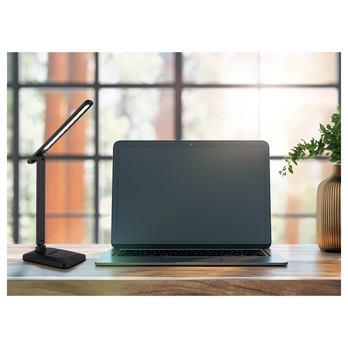 Stolná LED lampa LORNA čierna 1