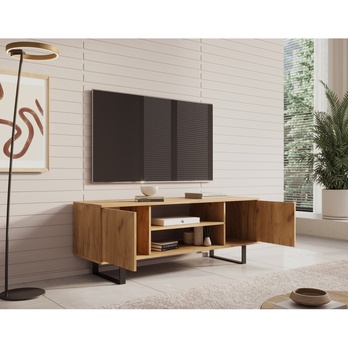 TV stolík LORRI dub craft, šírka 135 cm 2
