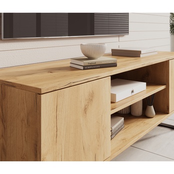 TV stolík LORRI dub craft, šírka 135 cm 3