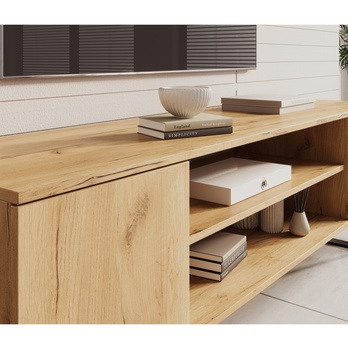 TV stolík  LORRI dub craft, šírka 155 cm 3