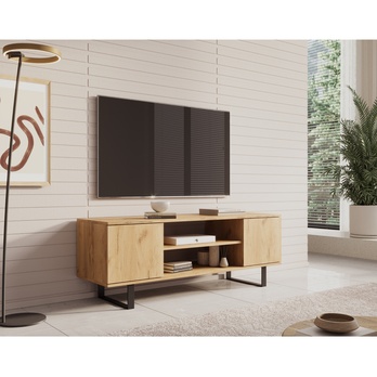 TV stolík LORRI dub craft, šírka 135 cm 1
