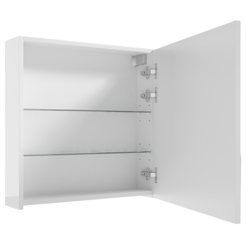 Zrkadlová skrinka LOSAGI 05 biela vysoký lesk 1