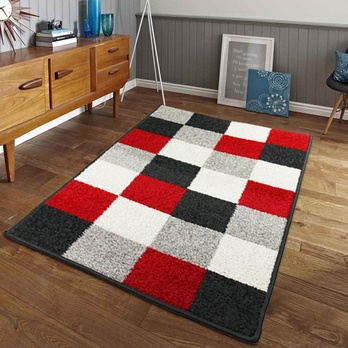 Koberec LOTTO 5 kockovaný vzor, 67x120 cm 1