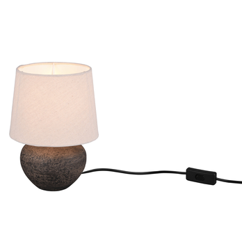 Stolná lampa LOU béžová/hnedá 2