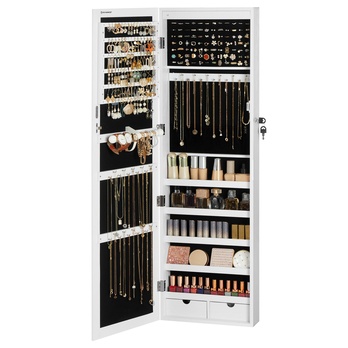 Závesná šperkovnica LOVA I biela 4