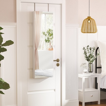 Závesná šperkovnica LOVA I biela 10