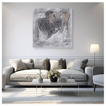 Obraz LOVE 100x100 cm, viacfarebná 1