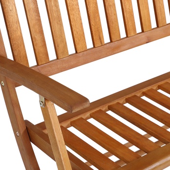 Záhradná lavička LOVELY hnedá 5