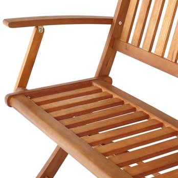 Záhradná lavička LOVELY hnedá 6