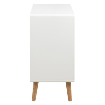 Komoda LOWELL 80 biela/dub 4