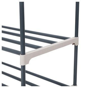 Regál na topánky LSA10G sivá 3