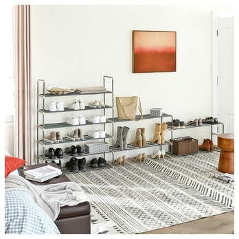 Regál na topánky LSA10G sivá 9