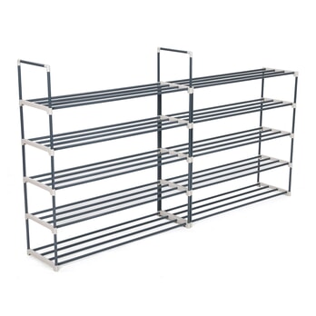 Regál na topánky LSA10G sivá 12