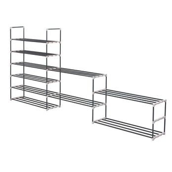 Regál na topánky LSA10G sivá 18