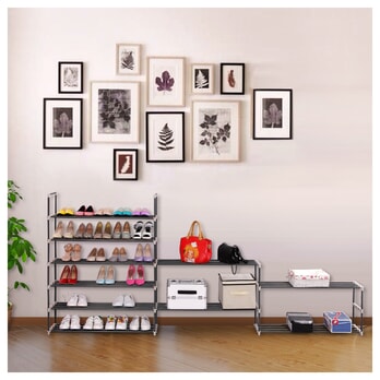 Regál na topánky LSA10G sivá 19