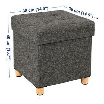 Taburet LSF14 tmavosivá 8