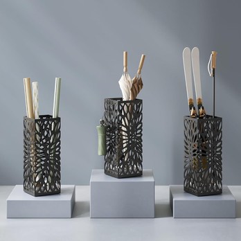 Stojan na dáždniky LUC 3 čierna 2