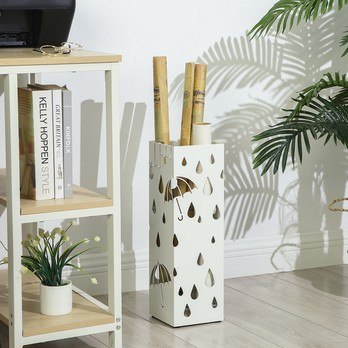 Stojan na dáždniky LUC 4 biela 6