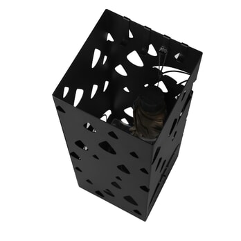 Stojan na dáždniky LUC 4 čierna 2