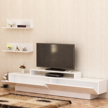 TV zostava LUCCA biela 2