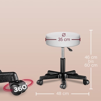 Toaletný stolík so stoličkou LUCIA 1 biela 1