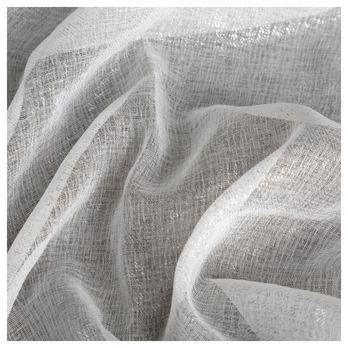 Voál LUCILA bielostrieborná, 140x270 cm 5