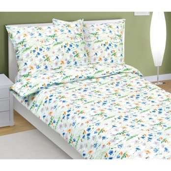 Posteľná bielizeň LÚČNE KVETY 70x90 a 140x200 cm 2