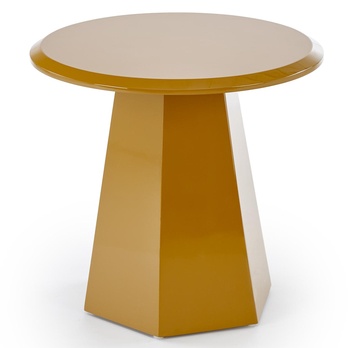 Konferenčný stolík LUCO hořčicová 2