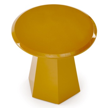 Konferenčný stolík LUCO hořčicová 3