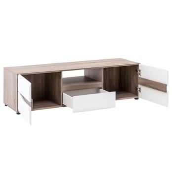 TV stolík LUCY LI 1 dub sonoma truffel/biela vysoký lesk 2
