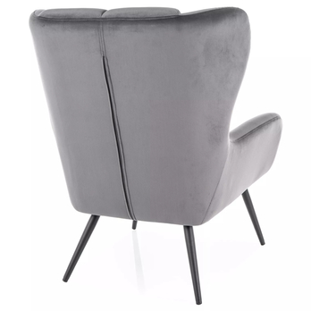 Kreslo LUEAS sivá 4