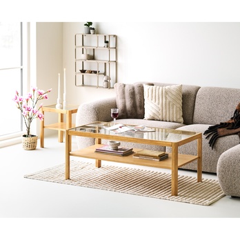 Konferenčný stolík LUERMORAN dub 1