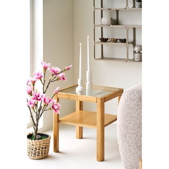 Odkladací stolík LUERMORAN dub 1