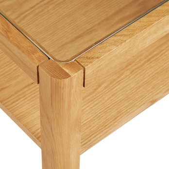 Odkladací stolík LUERMORAN dub 3