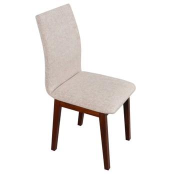 Jedálenská stolička LUKA 1 orech/sivá 1