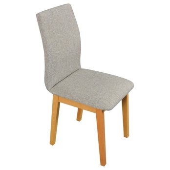 Jedálenská stolička LUKA 1 dub grandson/sivá 1