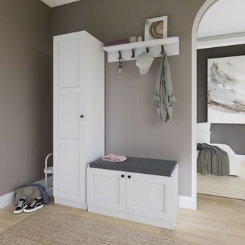 Predsieňová zostava LUKAS biela 1