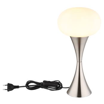 Stolná lampa LULA strieborná/biela 3