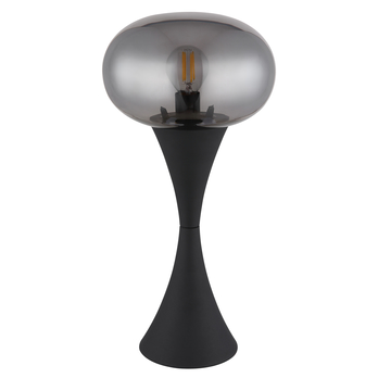 Stolná lampa LULA čierna/sivá 2