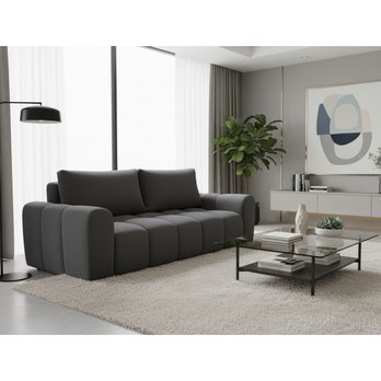 Pohovka LUMIA tmavosivá 4