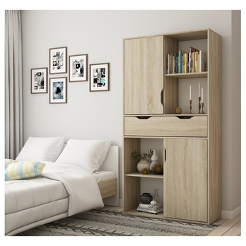 Regál LUMIO dub sonoma 1